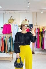 Quần ống suông gold Cói Design