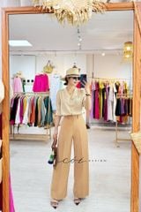 Quần ống suông gold Cói Design