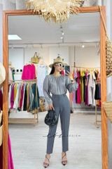 Quần ống đứng gold Cói Design