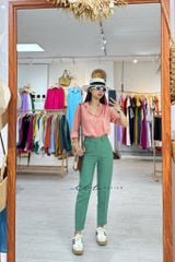 Quần ống đứng gold Cói Design