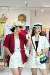 Áo blazer tay ngắn Cói Design