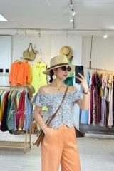 Quần suông linen tưng premium Cói Design