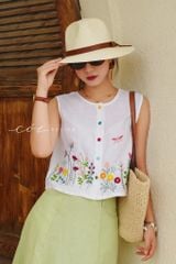Chân váy 8 mảnh Linen tưng premium Cói Design
