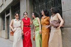 Chân váy xẻ 2 bên Linen tưng premium Cói Design