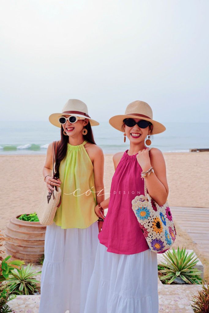 Áo Yếm Linen Cói Design