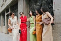 Chân váy xẻ 2 bên Linen tưng premium Cói Design