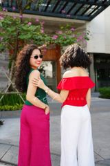 Quần suông ly giữa Linen tưng premium Cói Design