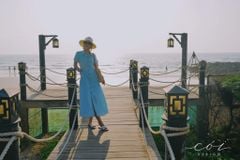 Đầm sơ mi tay ngắn form 8 mảnh Linen tưng premium Cói Design