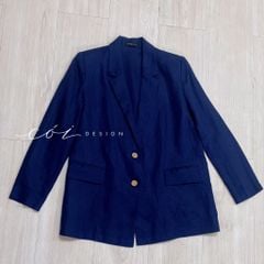 Áo blazer tay dài linen Cói Design