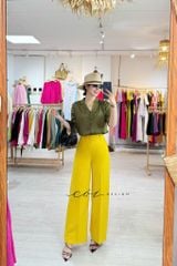 Áo lụa danton tay dài Cói Design