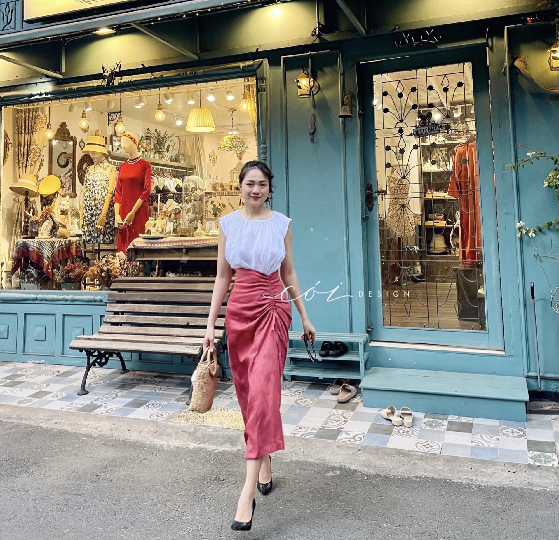 Chân váy rút dây 2 bên body ulzzang ngắn lưng cao công sở VAVASA CV07   Shopee Việt Nam