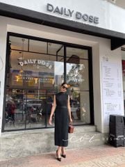Đầm dập ly Cói Design