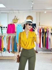 Quần ống loe Gold Cói Design