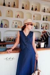 Chân váy 8 mảnh Linen tưng premium Cói Design