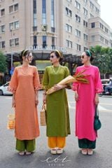 Quần suông linen tưng premium Cói Design
