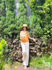 Quần suông linen tưng premium Cói Design