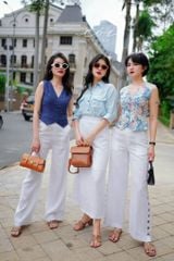 Áo gile nút bọc Linen tưng premium Cói Design