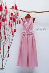 Áo gile 2 nắp túi Linen tưng premium Cói Design