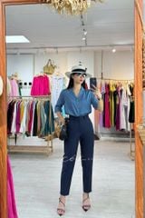 Quần ống đứng gold Cói Design