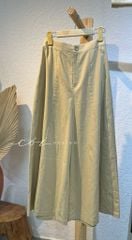 Quần suông linen ống rộng Cói Design