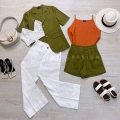 Áo blazer tay ngắn Cói Design