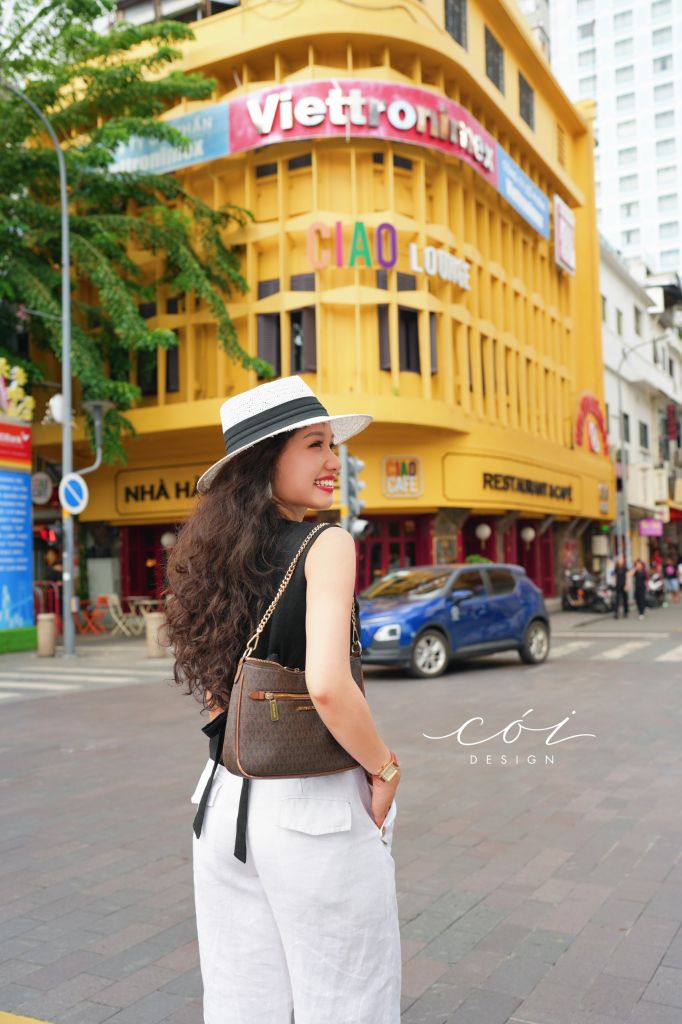 Áo gile phối dây linen tưng premium Cói Design