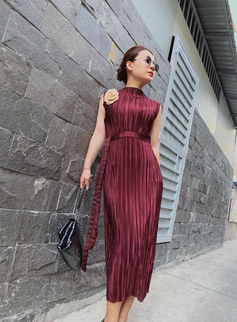 Đầm dập ly Cói Design