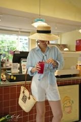 Quần short blazer linen prenium  Cói Design