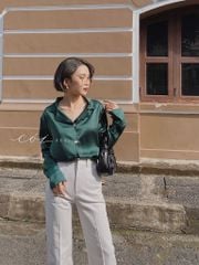 Quần kaki lật lai Cói Design