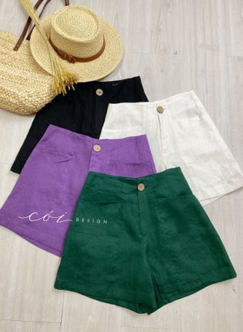 Quần short linen TT Cói Design
