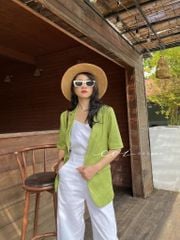 Áo blazer tay ngắn Cói Design