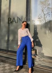 Quần suông linen tưng premium Cói Design