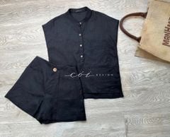 Quần short linen TT Cói Design