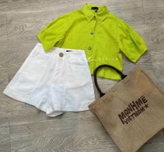Quần short linen TT Cói Design