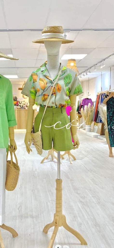 Quần short blazer linen prenium  Cói Design