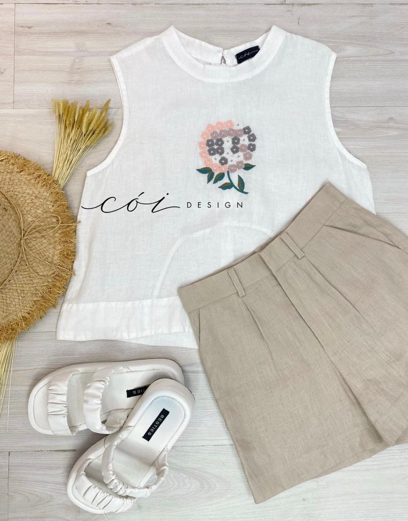 Quần short blazer linen prenium  Cói Design