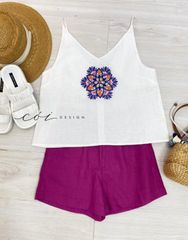 Quần short blazer linen prenium  Cói Design