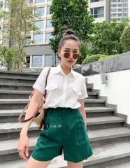 Quần short blazer linen prenium  Cói Design