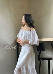 Chân váy bèo Linen tưng premiumCói Design