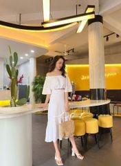 Chân váy bèo Linen tưng premiumCói Design
