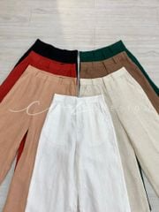 Quần suông linen tưng premium Cói Design