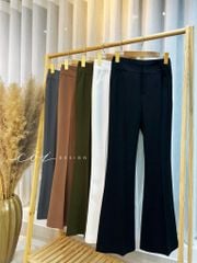 Quần ống loe Gold Cói Design