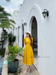 Đầm linen 8 mảnh Cói Design
