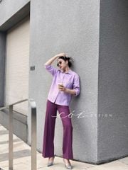 Quần ống suông gold Cói Design