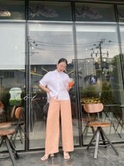 Quần suông linen tưng premium Cói Design