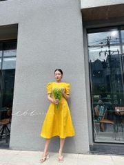 Đầm linen 8 mảnh Cói Design