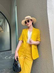 Áo blazer tay ngắn Cói Design