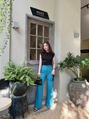 Quần ống suông gold Cói Design