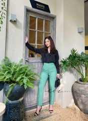 Quần ống đứng gold Cói Design
