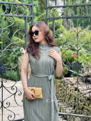 Đầm dập ly Cói Design